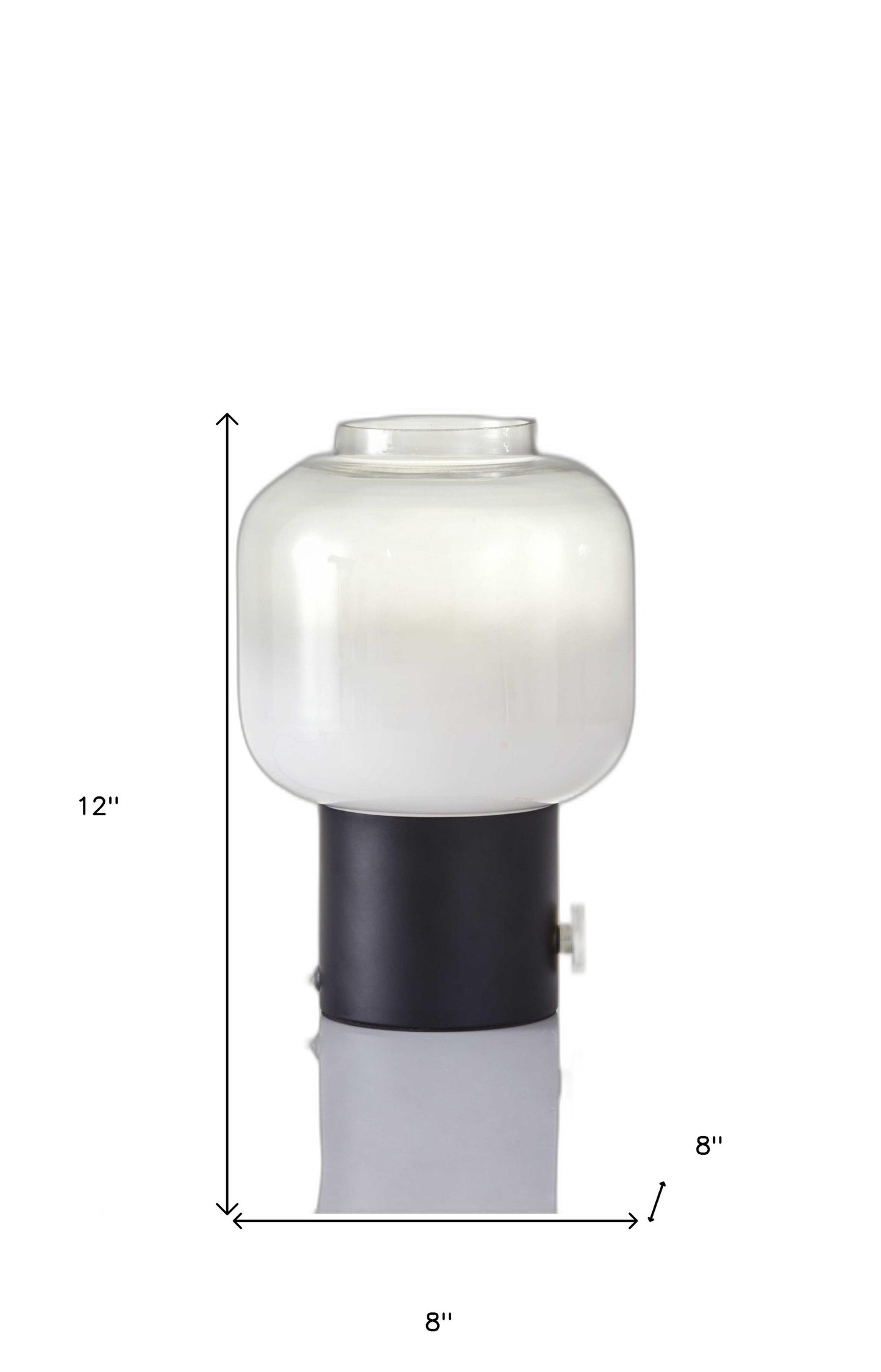 Mod Pod Black Glass Table Lamp-6