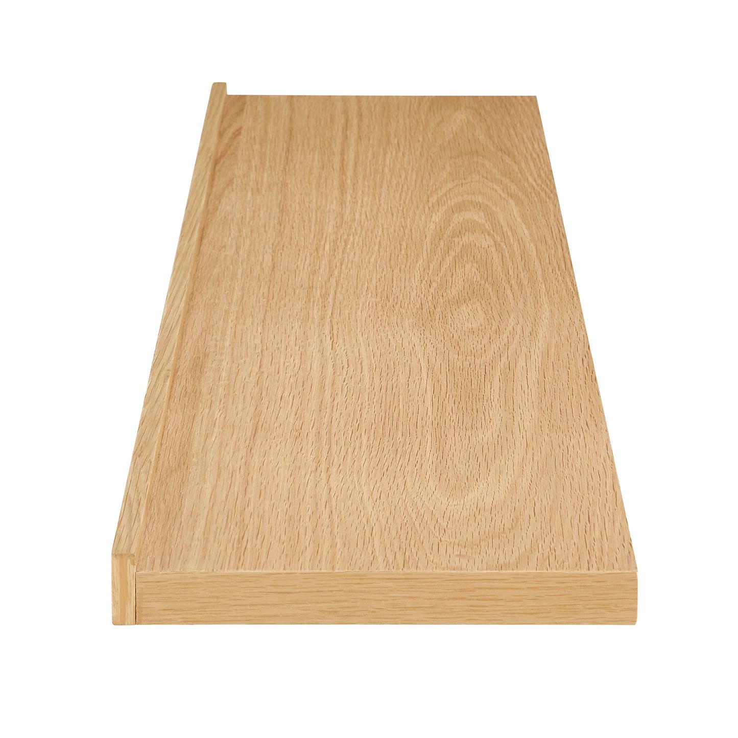47" Natural Wood Wall Mounted Floating Shelf-3