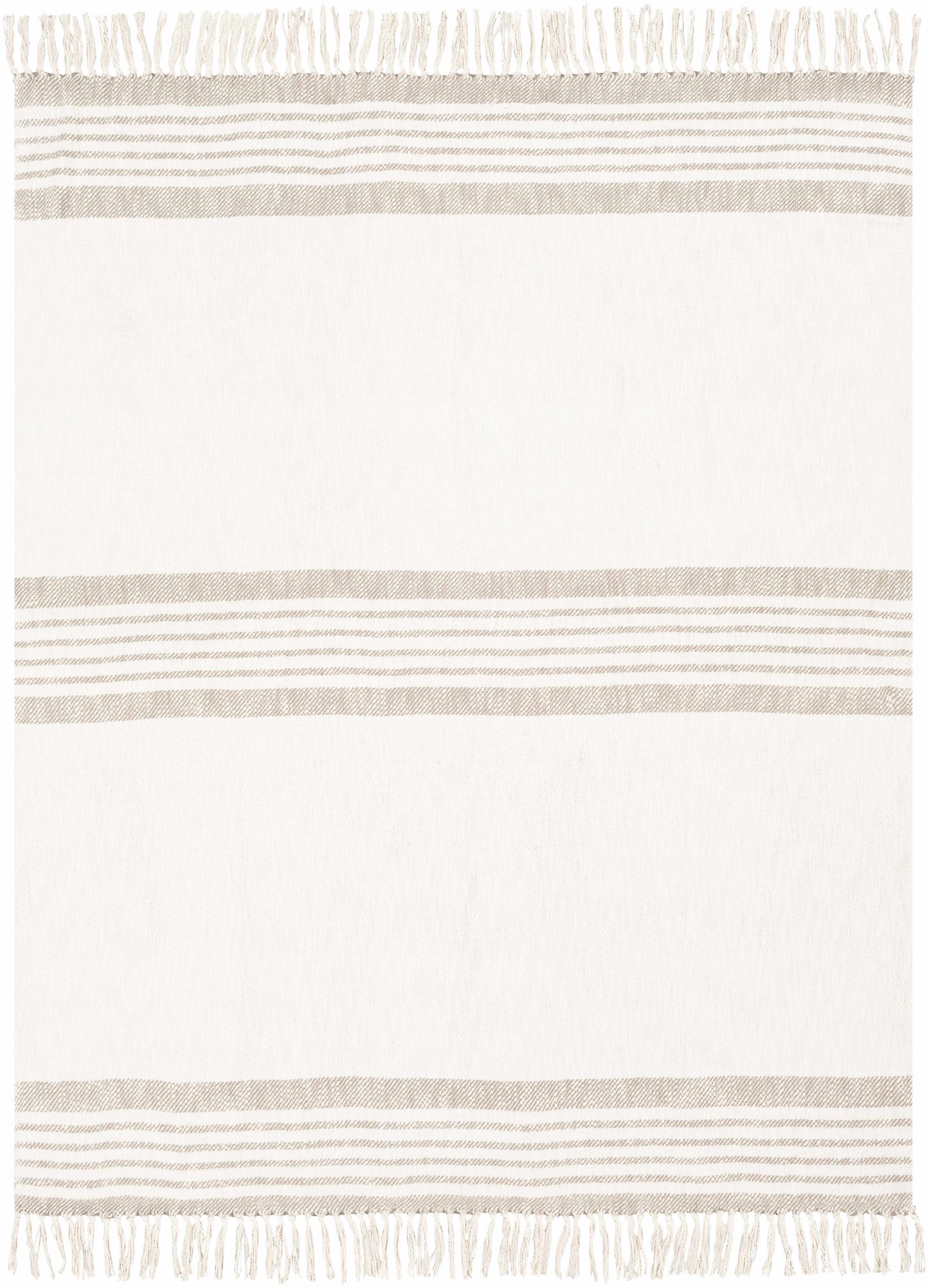 Medomak Cotton Throw Blanket with tassels-3