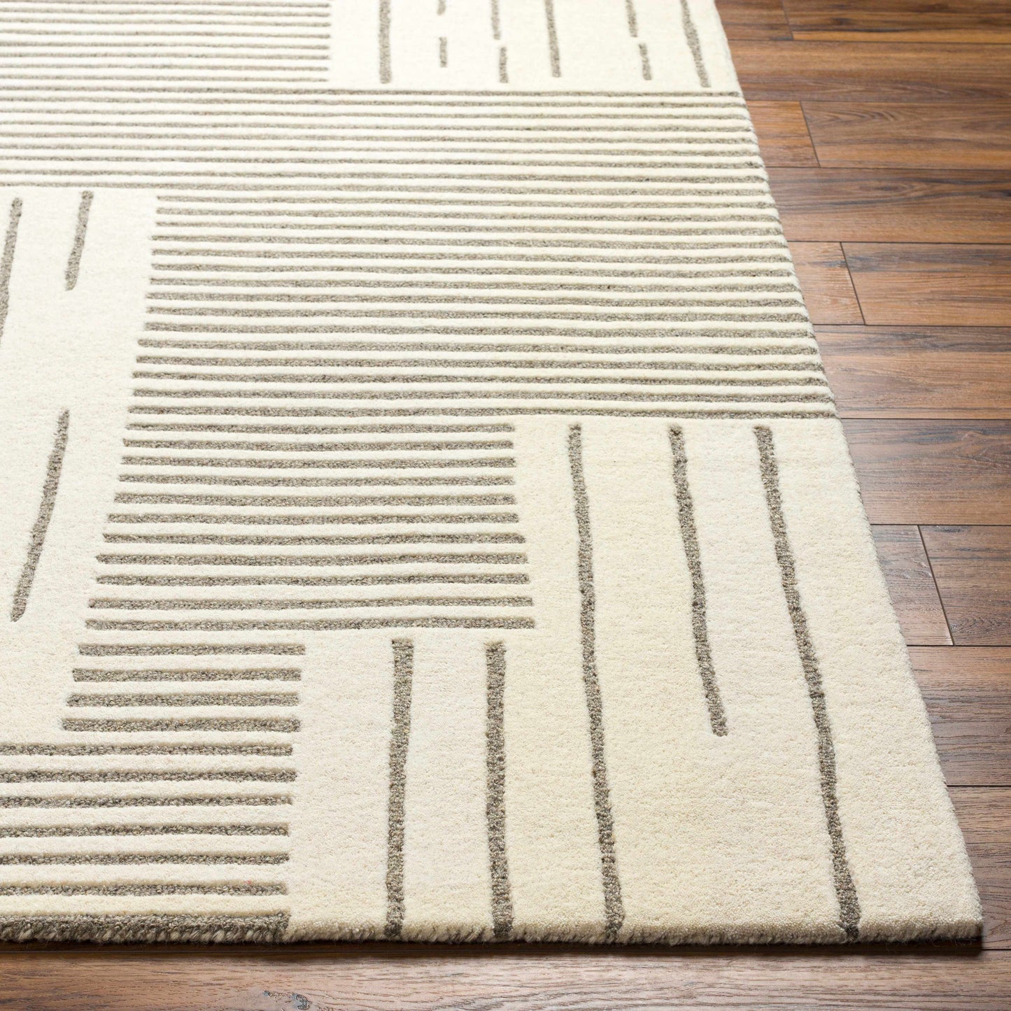 Kira Modern Wool Area Rug-2