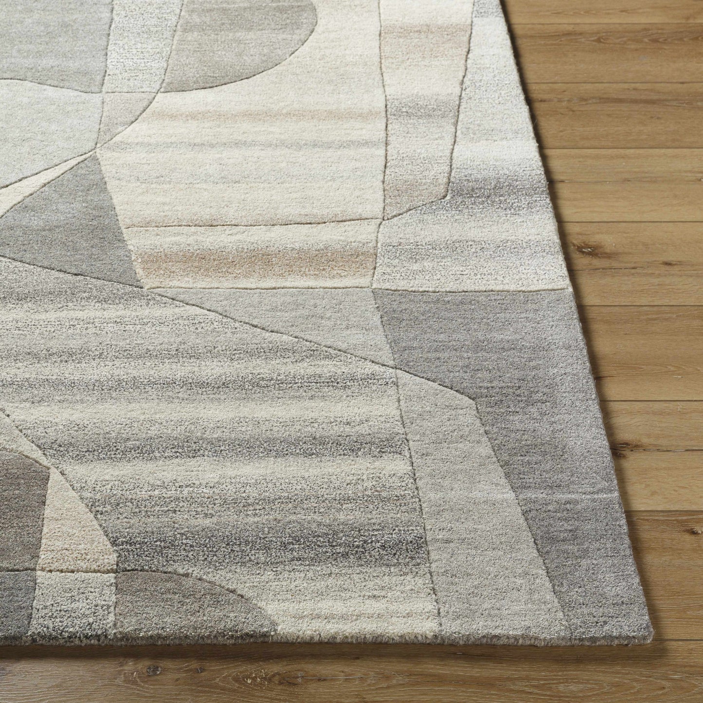 Zareb Modern Wool Rug-3