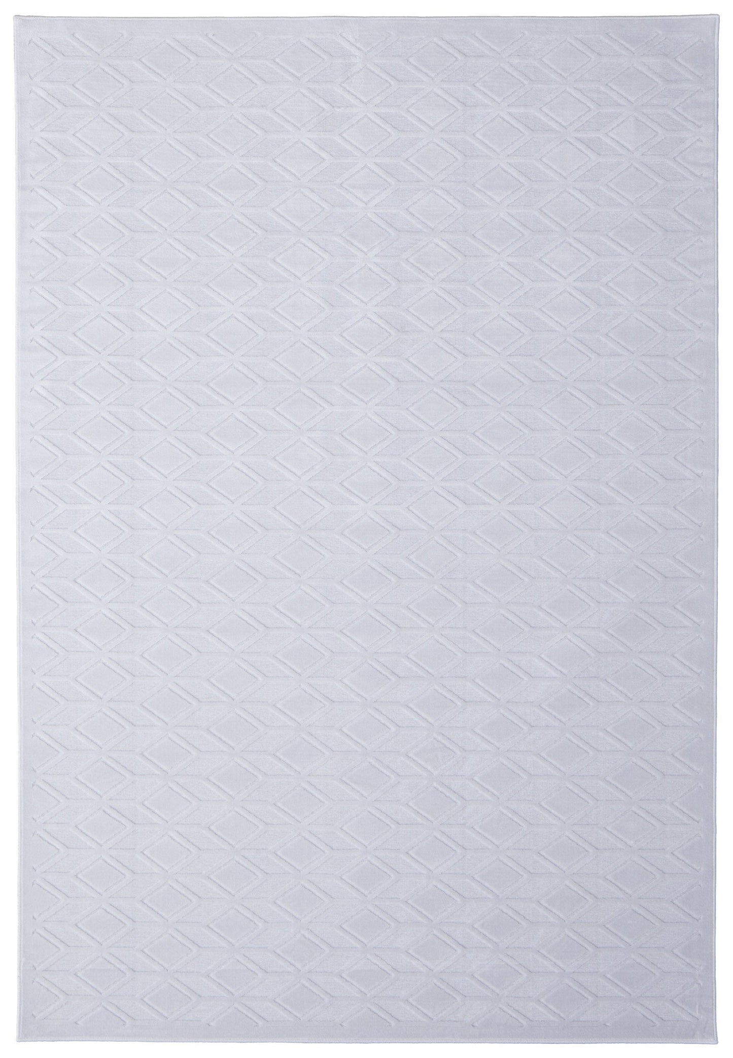 Saphir Mira Modern Geometric - White - Clearance-0