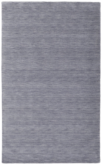 Luna Modern Solid - Gray/Blue Area Rug-0