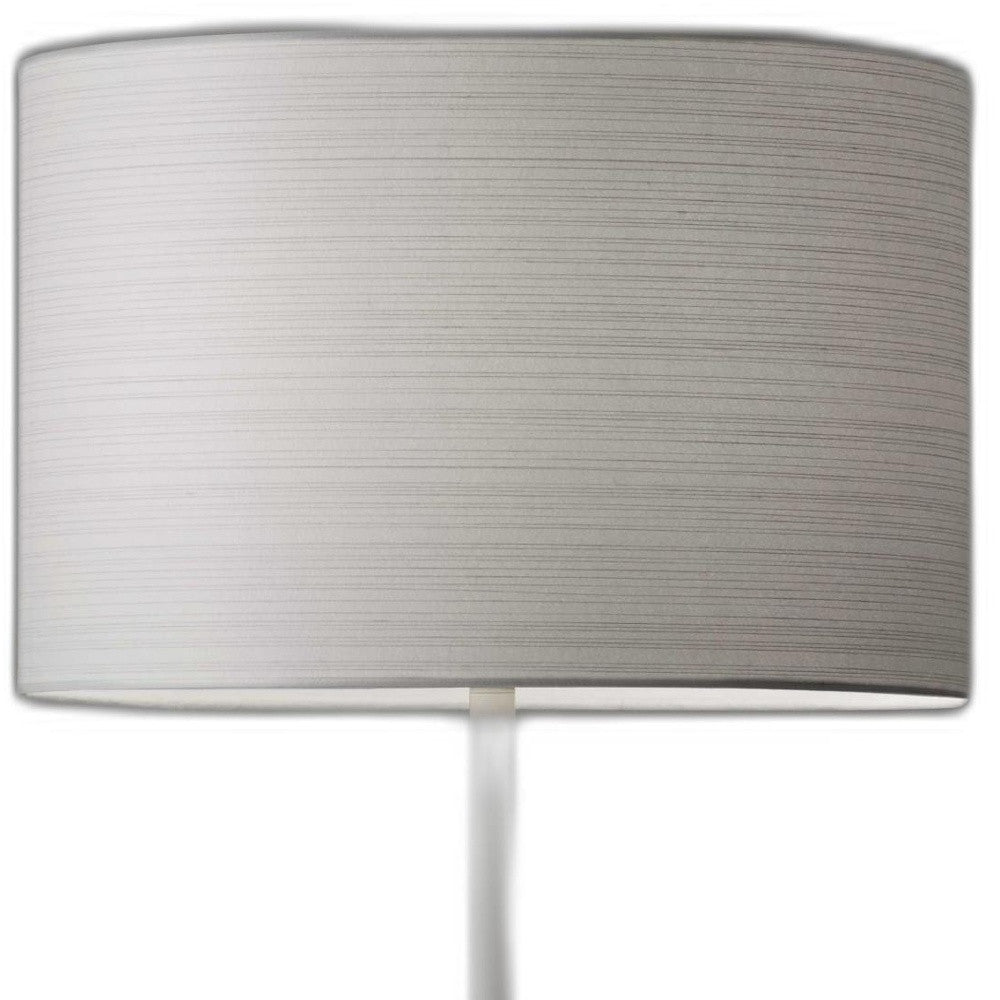 White On White Metal Table Lamp-3