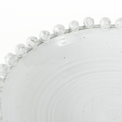 4" Off White Ceramic Tabletop Sculpture-3