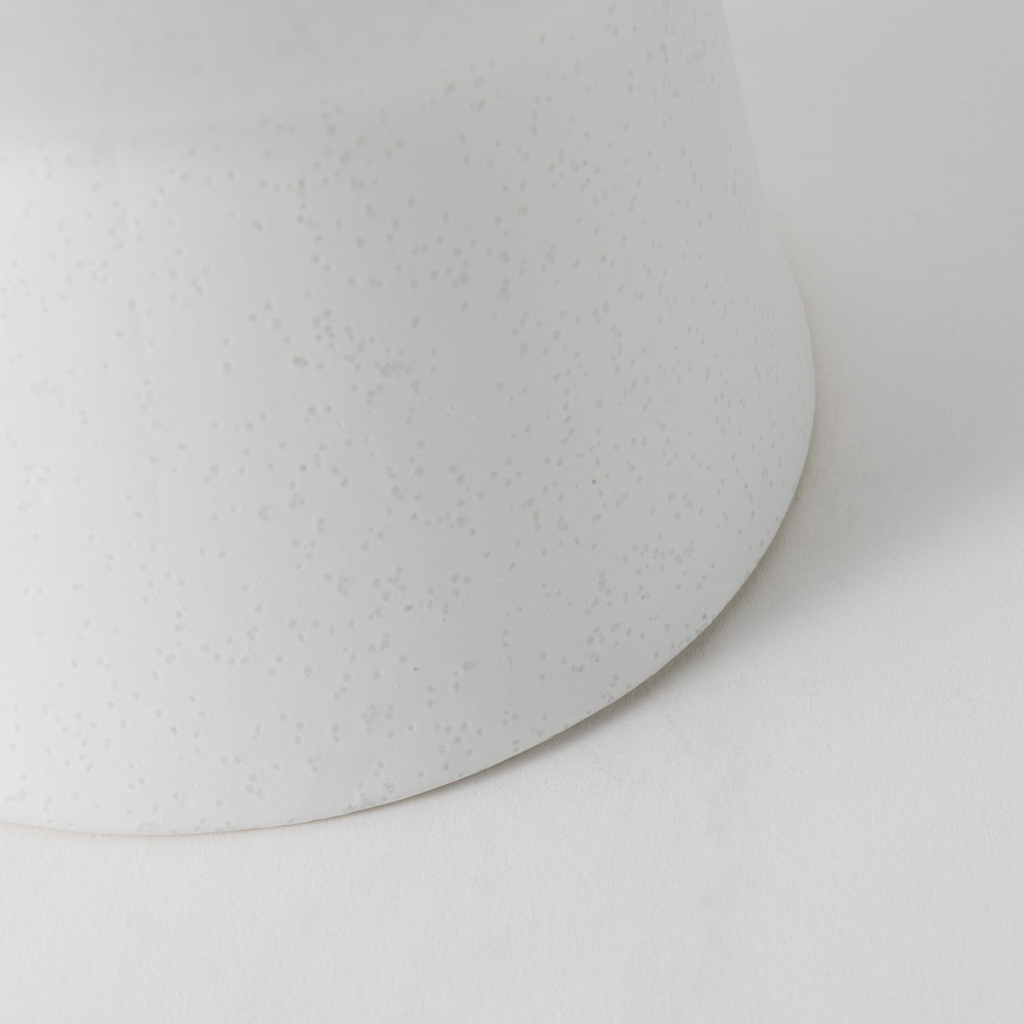 11" White Abstract Cylinder Ceramic Table Vase-8