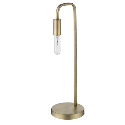 26" Brass Metal Table Lamp-2