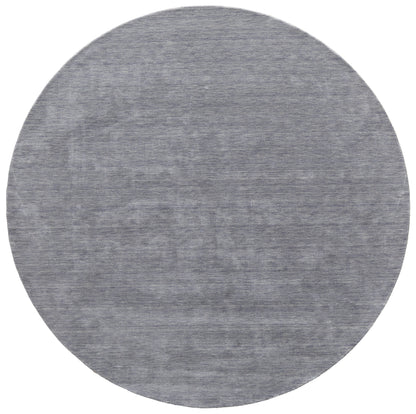Luna Modern Solid - Gray/Blue Area Rug-6