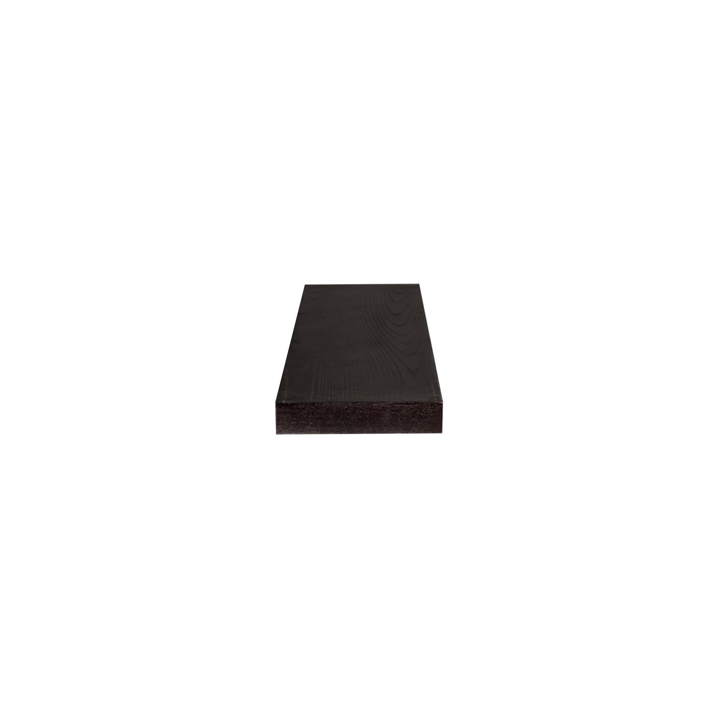 43" Espresso Wooden Wall Mounted Floating Shelf-3