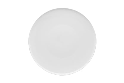 White Six Piece Porcelain Service For Six Salad Plate Set-3