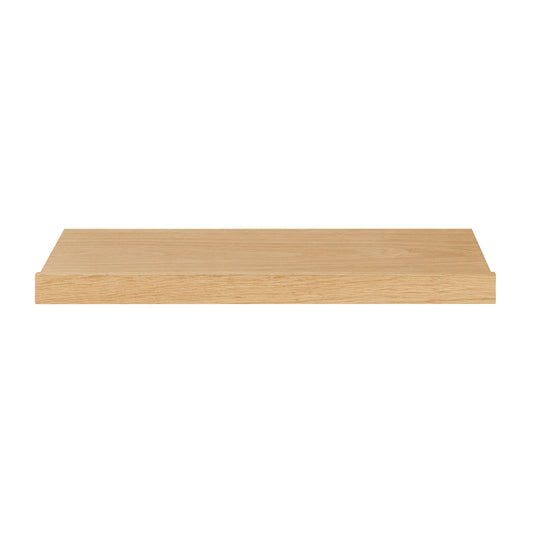 23" Oak Wood Wall Mounted Floating Shelf-1