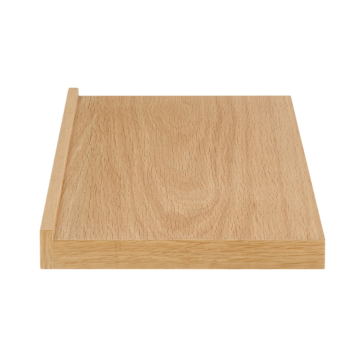 23" Oak Wood Wall Mounted Floating Shelf-3