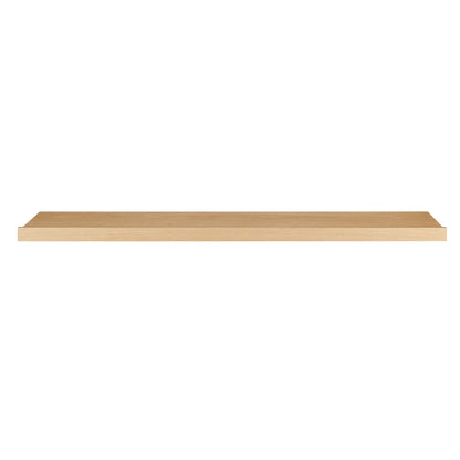 47" Natural Wood Wall Mounted Floating Shelf-1