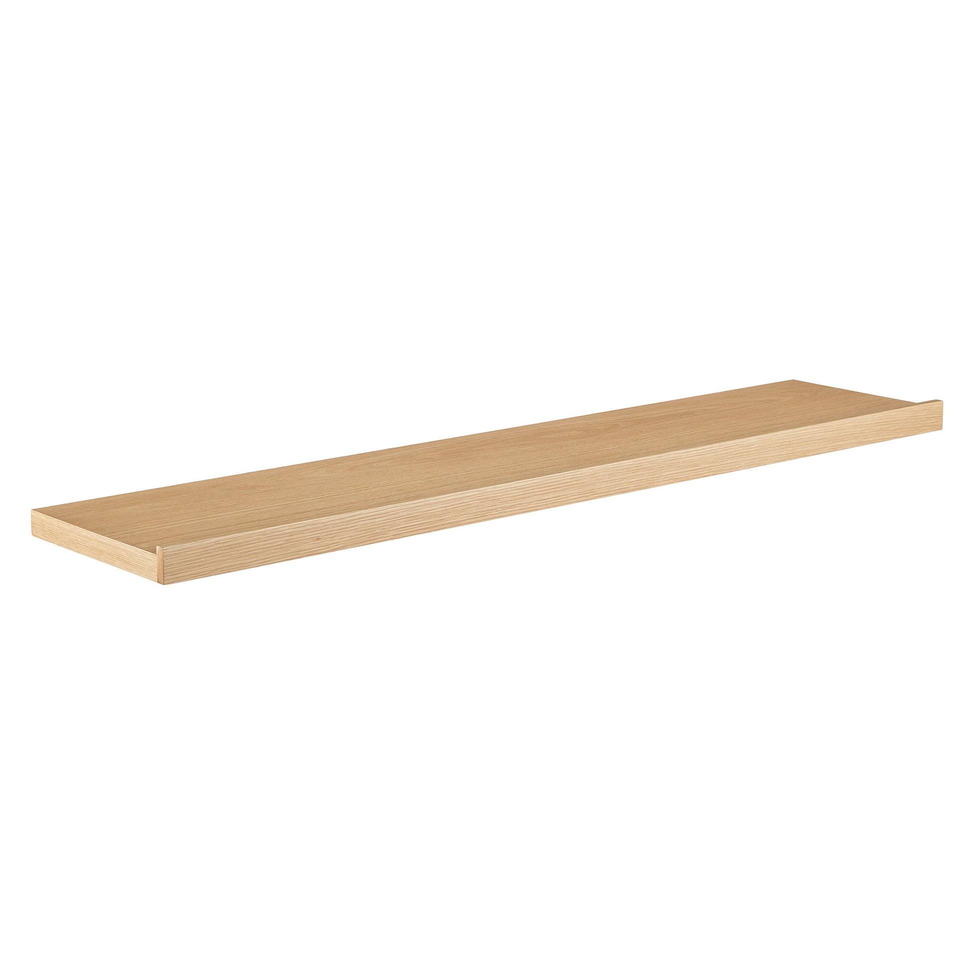47" Natural Wood Wall Mounted Floating Shelf-2