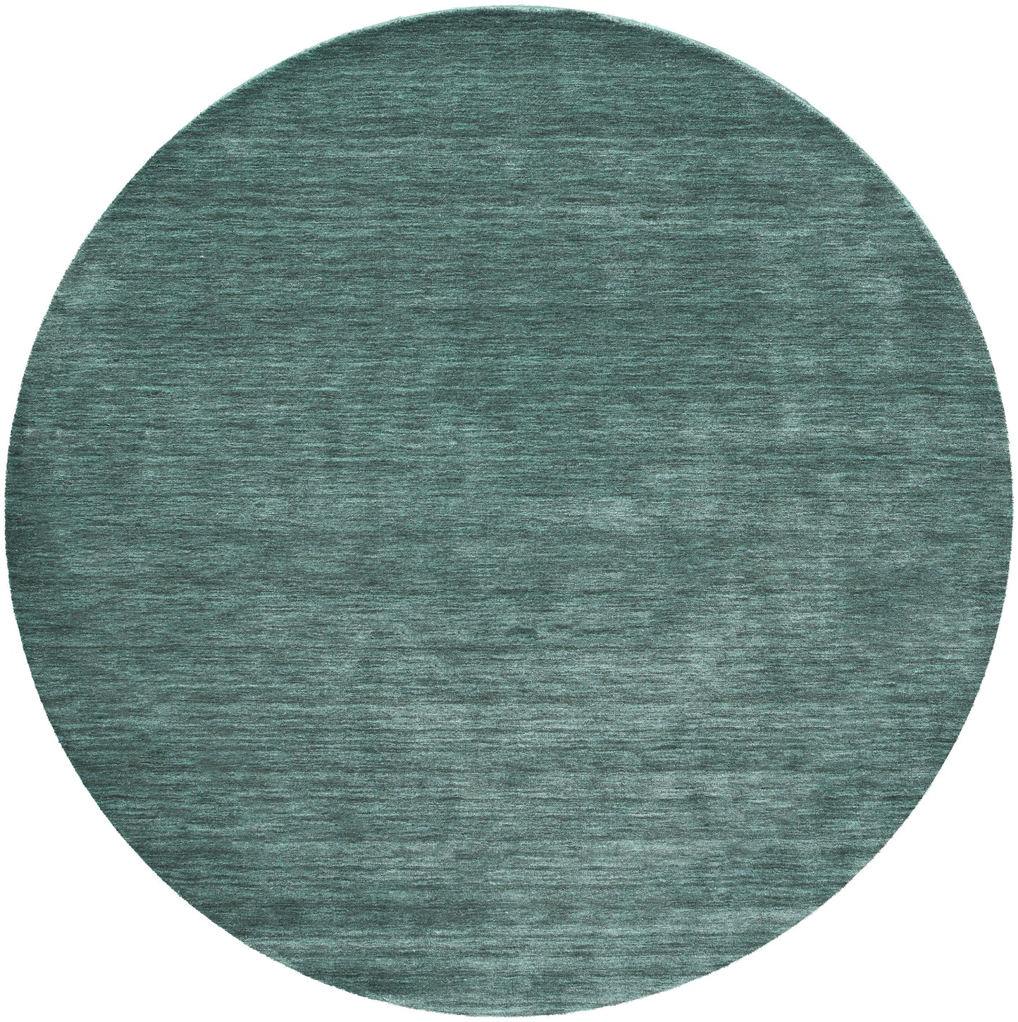 Luna Modern Solid - Green/White Area Rug-7