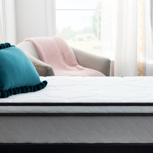 Queen size Plush Memory Foam Innerspring Hybrid Mattress-1