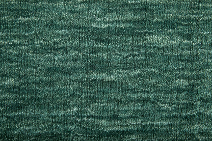 Luna Modern Solid - Green/White Area Rug-3