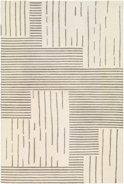 Kira Modern Wool Area Rug-1