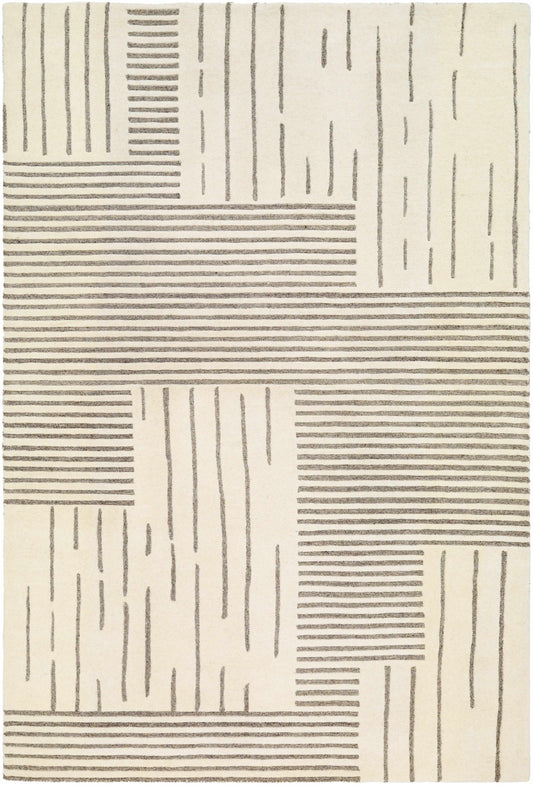 Kira Modern Wool Area Rug-1