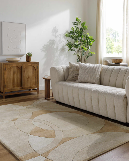 Yaxha Modern Wool Rug-0