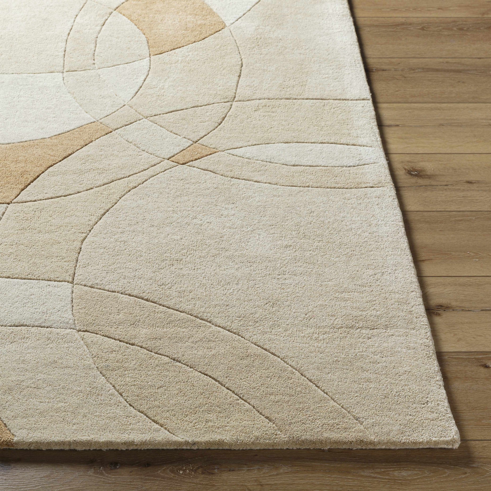 Yaxha Modern Wool Rug-3