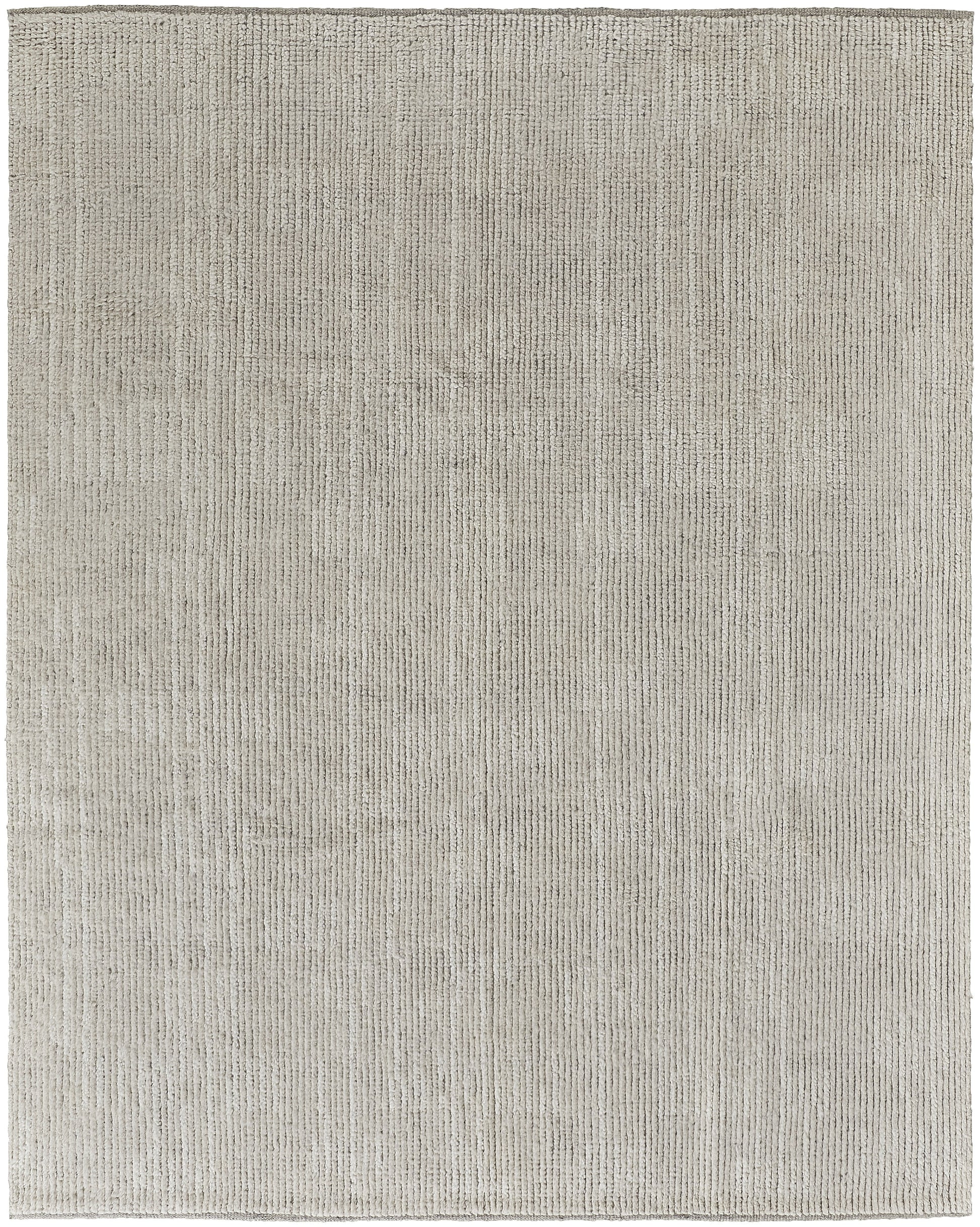 Alford Modern Solid - Ivory/Tan Area Rug-0