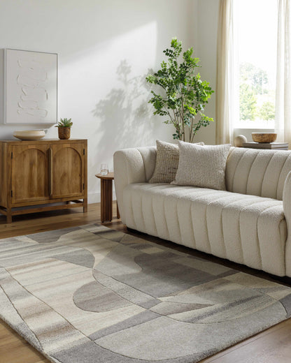Zareb Modern Wool Rug-0