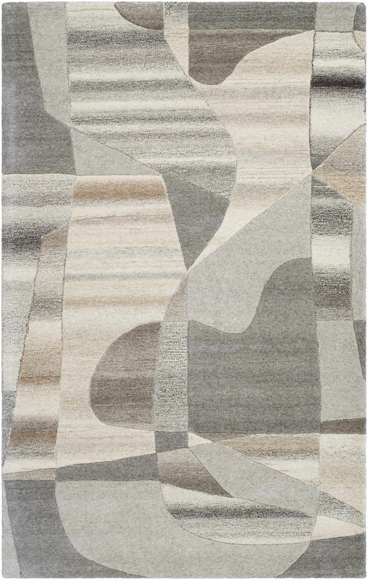 Zareb Modern Wool Rug-1