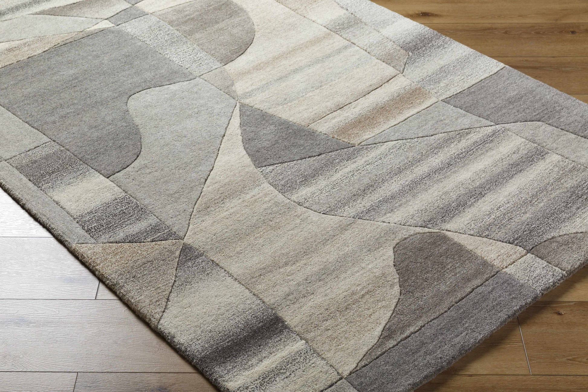 Zareb Modern Wool Rug-2