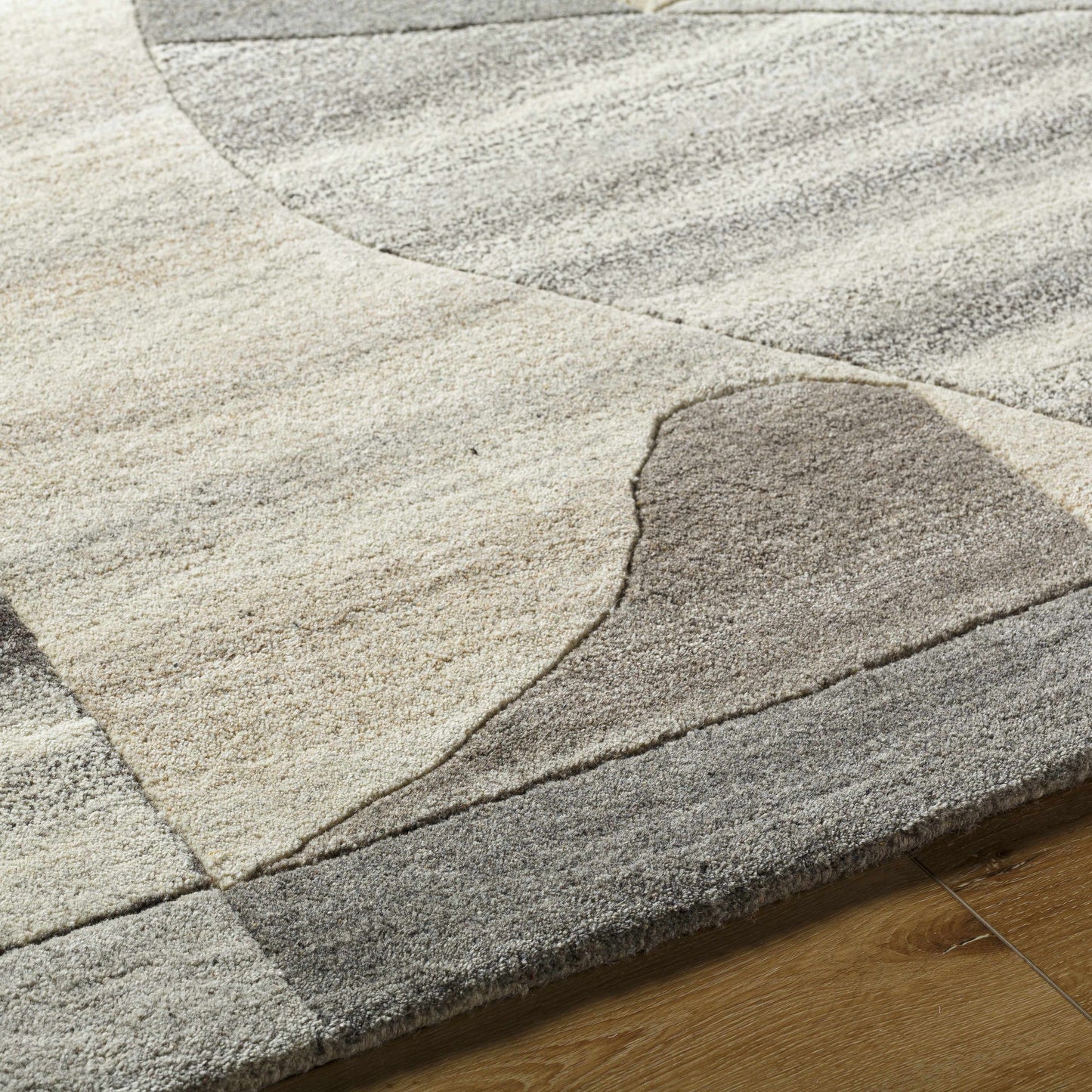 Zareb Modern Wool Rug-5